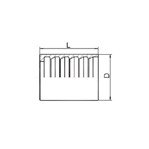 FERRULE FOR SAE100R1AT/DIN2022 1ST HOSE