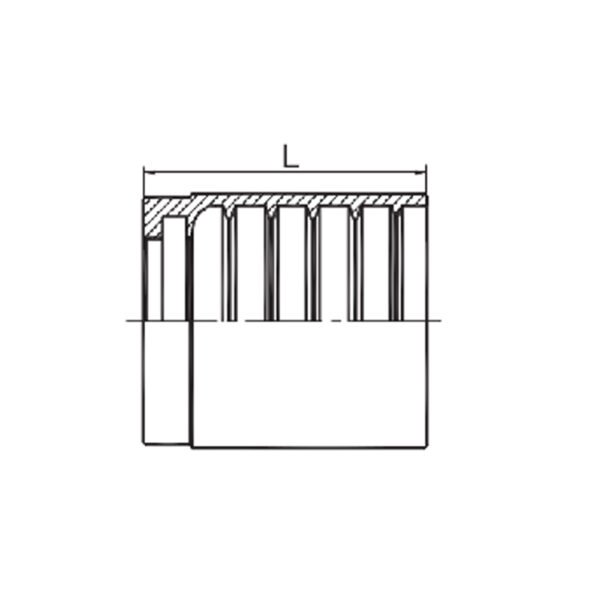 FERRULE FOR SAE100R2AT/DIN20022 2SN HOSE