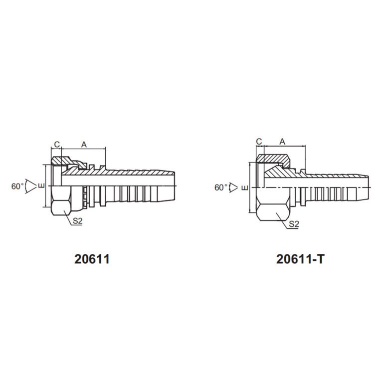 How to read China hydraulic hose fittings codes? Hydraulic hoses
