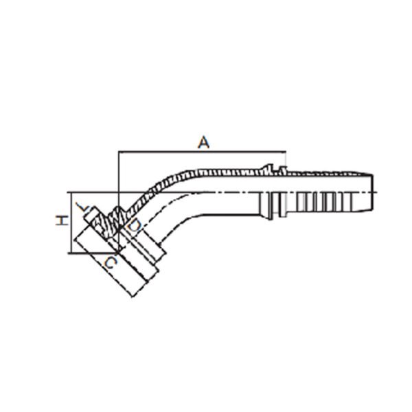 45° JIS FLANGE