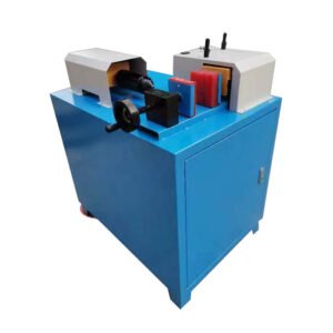 CYT-ZG-51B pneumatic ferrule mounting machine using air drive to effortlessly push fittings onto 2 inch 4SP hydraulic hoses.