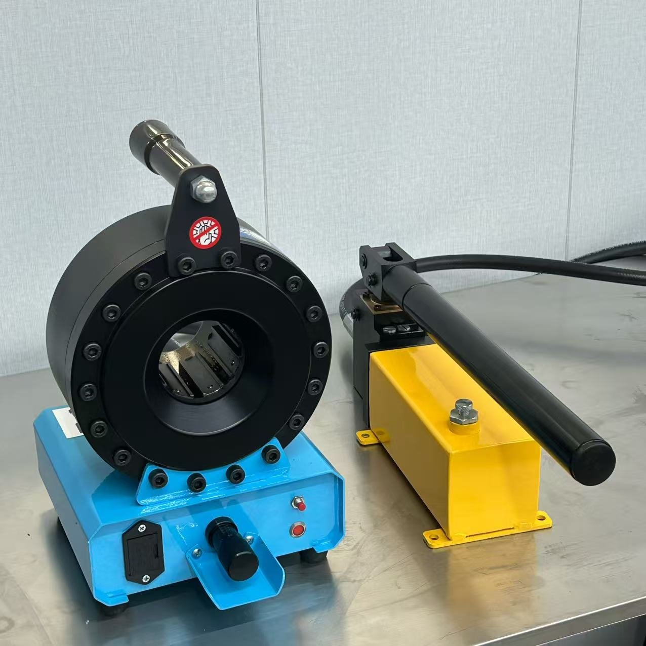 Manual Hydraulic Hose Crimper with fast pump