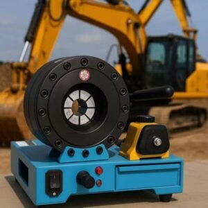 This is manual hydraulic hose crimper which can crimp 1/4" to 1", 2SN hose.