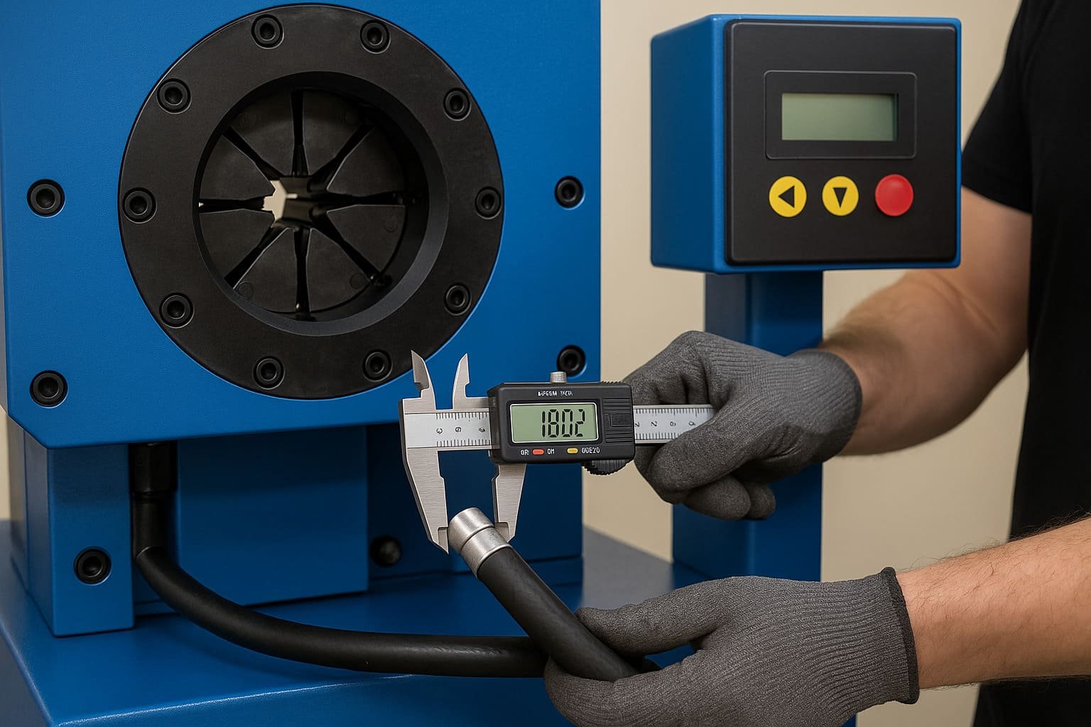 Hose Crimper Calibration Procedure