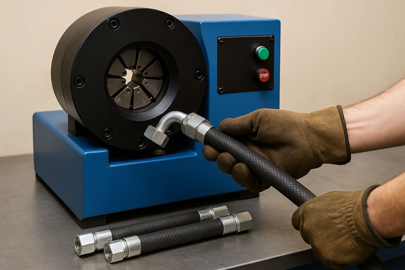 how to make money with a hose crimping machine