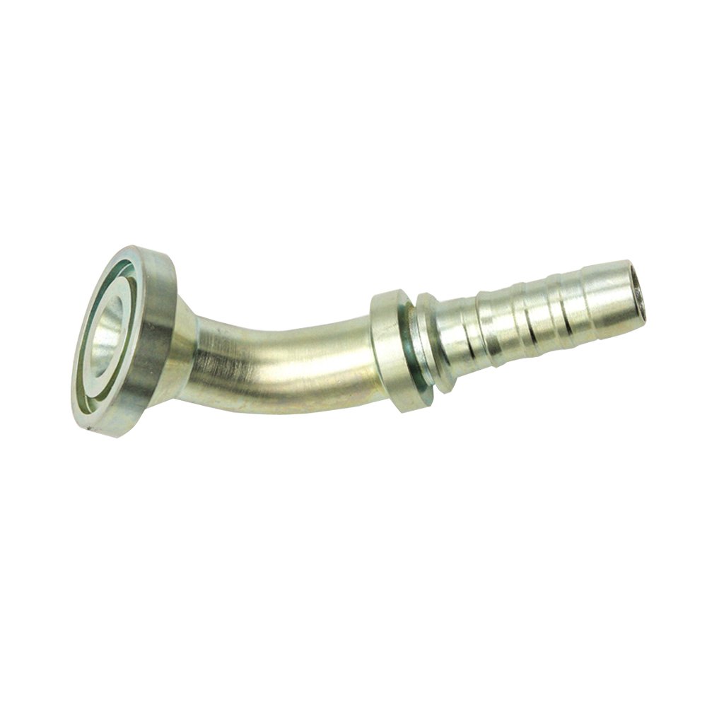 CYT Hydraulic SAE flange fittings (Code 61/62) available in straight, 45, and 90-degree angles.