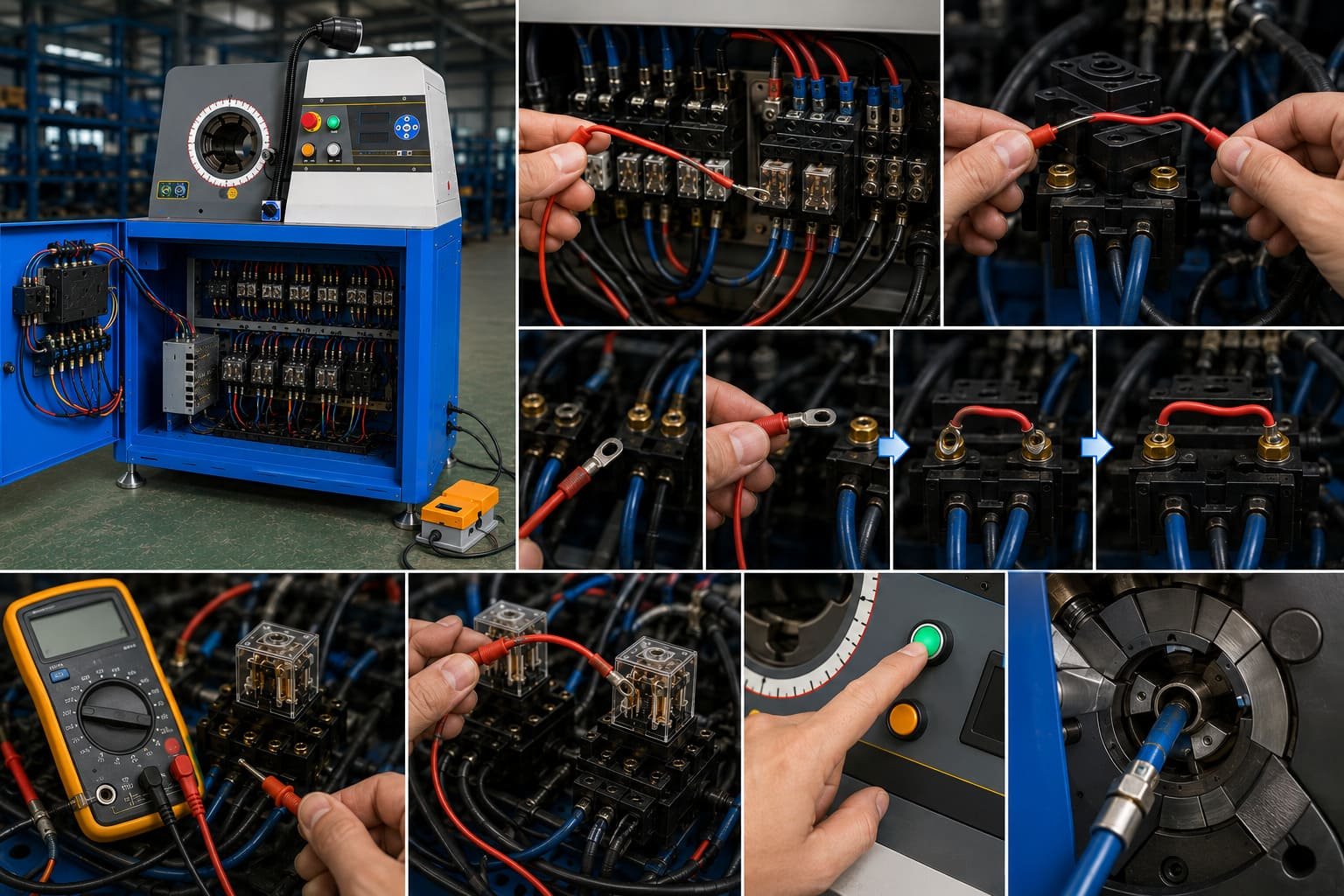 Electrical wire bridging diagnostic technique